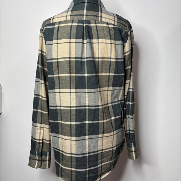 Jenni Kayne Women's Cotton Plaid Flannel Button Down Shirt Size S - Picture 12 of 12